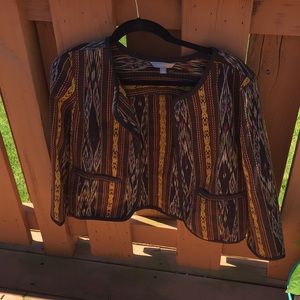 Aztec Printed Blazer